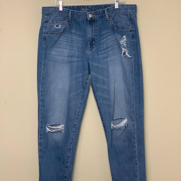 Mossimo Boyfriend Crop Size 14/32 - Picture 1 of 16